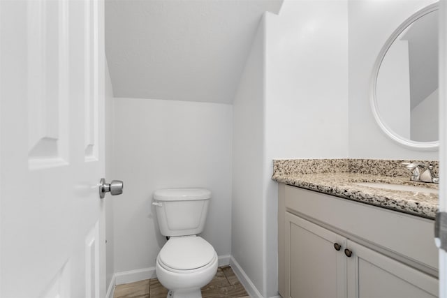 6810 Strathmore Place Ct, Katy, TX 77449 - half bath featuring toilet and vanity