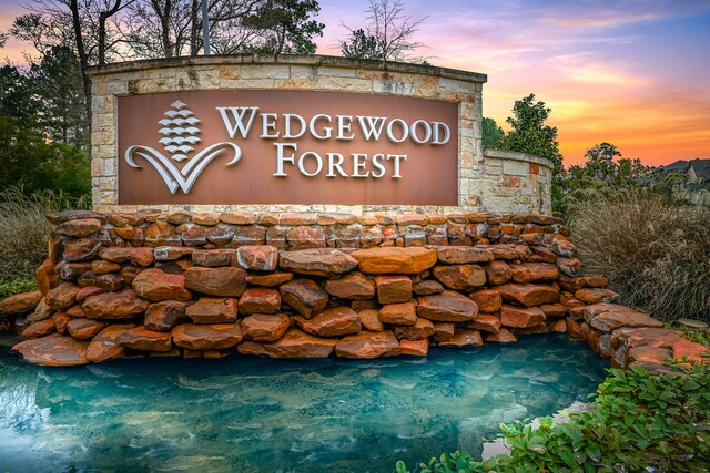6151 White Spruce Dr, Conroe, TX 77304 - view of community / neighborhood sign