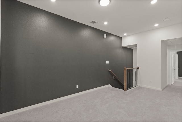 2722 Woodforest Pkwy N, Montgomery, TX 77316 - carpeted empty room featuring recessed lighting and attic access