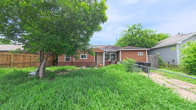 10506 Rosehaven Dr, Houston, TX 77051 - back of property featuring brick siding