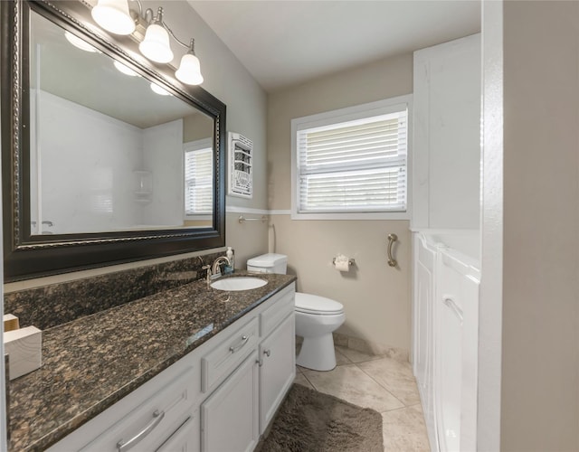 1305 Haines Dr, College Station, TX 77840 - full bathroom featuring vanity and tile patterned floors