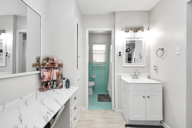 1903 Britton St, Baytown, TX 77520 - full bathroom with vanity and a shower with curtain