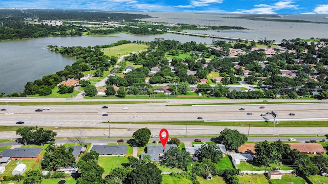1903 Britton St, Baytown, TX 77520 - view of property location with a large body of water and nearby suburban area