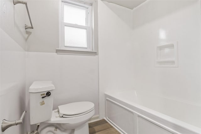 8302 Burning Hills Dr, Houston, TX 77071 - full bath featuring wood finished floors and shower / bath combination