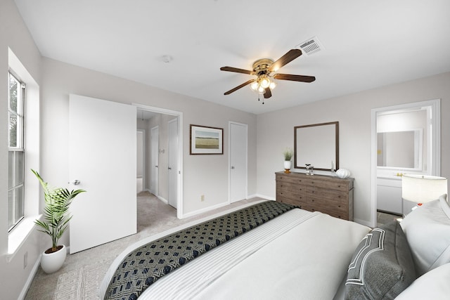 9650 Westview Dr, Houston, TX 77055 - bedroom featuring carpet floors and ceiling fan