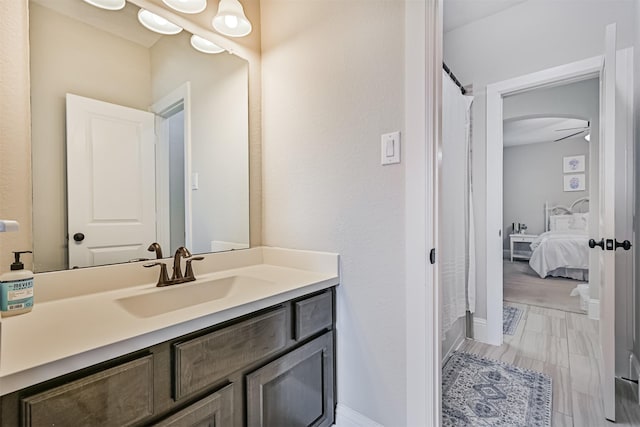 2424 Prairie Mist Ln, Friendswood, TX 77546 - full bathroom with vanity and ensuite bathroom