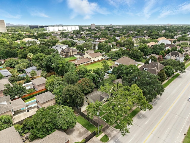 6305 S Rice Ave, Bellaire, TX 77401 - aerial perspective of suburban area