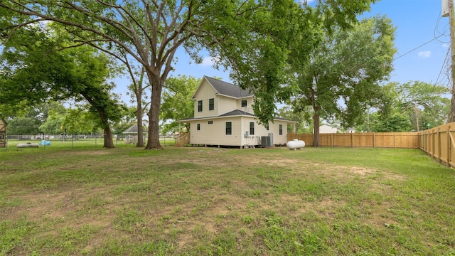 10002 Wilma Ln, Beach City, TX 77523 - view of fenced backyard