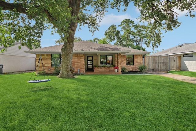 2327 Lamonte Ln, Houston, TX 77018 - view of front of property featuring a shingled roof, a porch, and brick siding