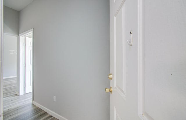 3412 Avenue S, Galveston, TX 77550 - corridor with wood finished floors and baseboards