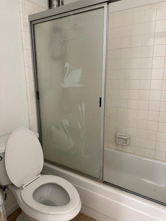 10555 Turtlewood Ct Unit 613, Houston, TX 77072 - full bath with toilet and shower / bath combination with glass door