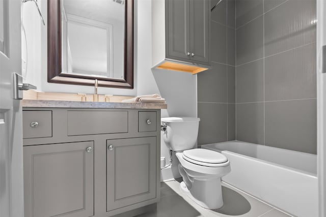 1156 Mosaico Ln, Houston, TX 77055 - bathroom with vanity and  shower combination