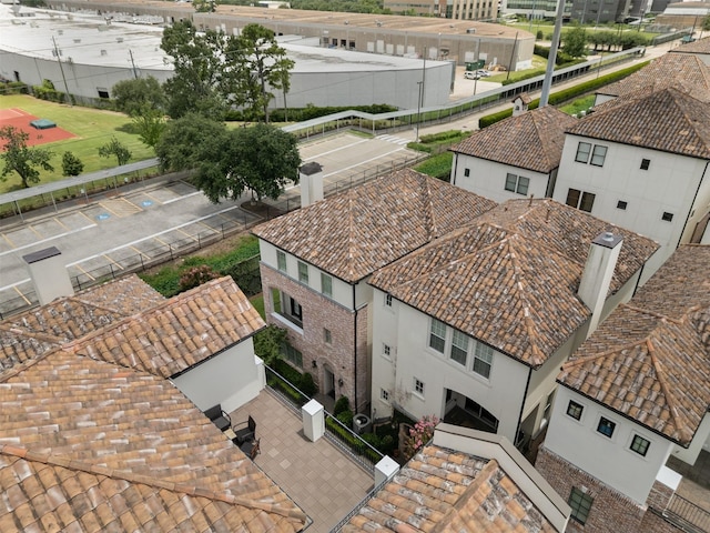 1156 Mosaico Ln, Houston, TX 77055 - bird's eye view