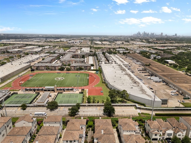 1156 Mosaico Ln, Houston, TX 77055 - bird's eye view