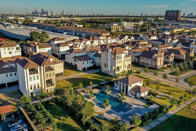 1156 Mosaico Ln, Houston, TX 77055 - view of urban area