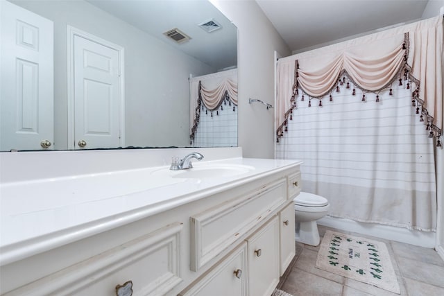 8710 Candleshine Cir, Houston, TX 77095 - full bathroom with vanity and tile patterned floors