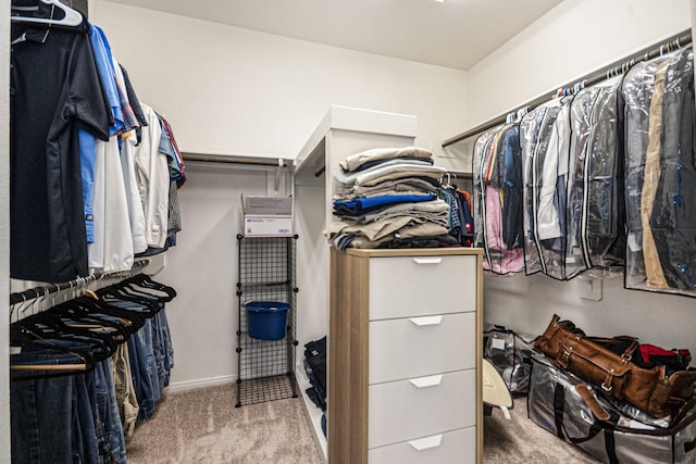907 Fairway Dr, La Porte, TX 77571 - walk in closet featuring carpet flooring