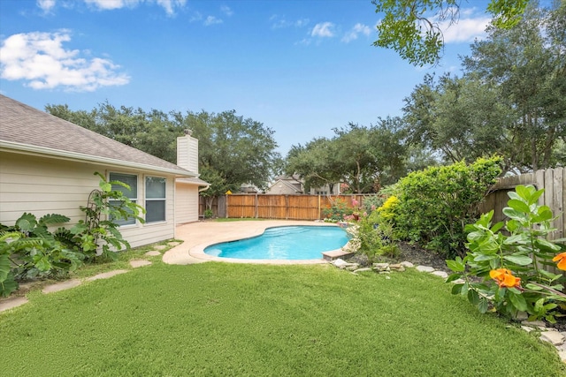 20703 Surrey Stone Ct, Katy, TX 77450 - view of swimming pool with a fenced backyard
