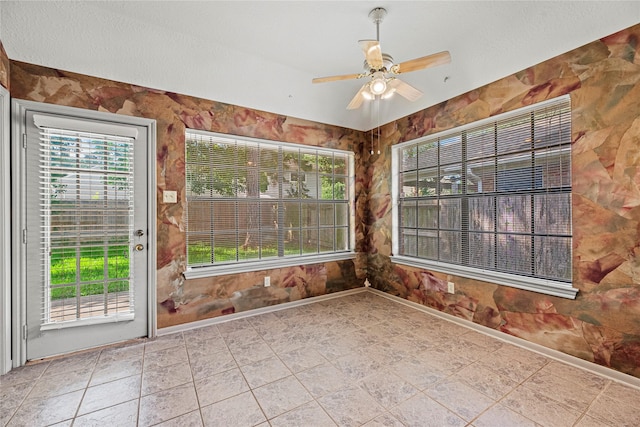16307 Rainbow Lake Rd, Houston, TX 77095 - unfurnished sunroom with plenty of natural light