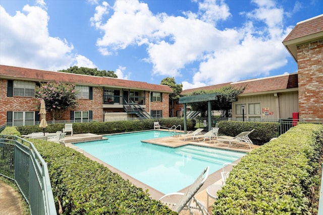 845 Augusta Dr Unit 17, Houston, TX 77057 - community pool with a patio
