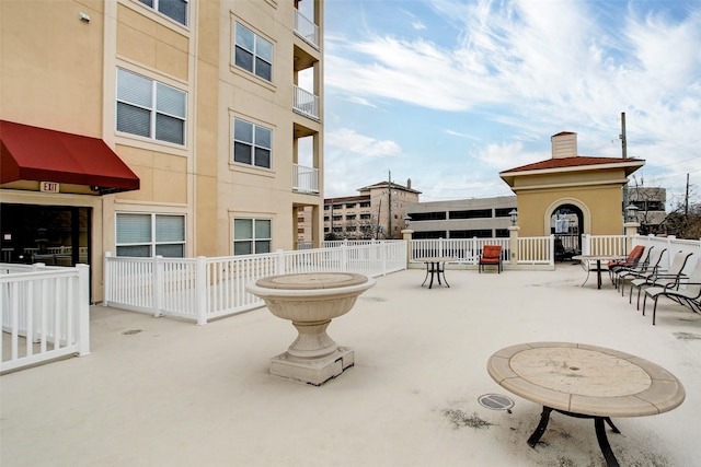 2203 Dorrington St Unit 406, Houston, TX 77030 - view of patio
