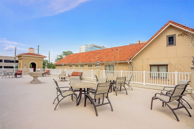 2203 Dorrington St Unit 406, Houston, TX 77030 - view of patio
