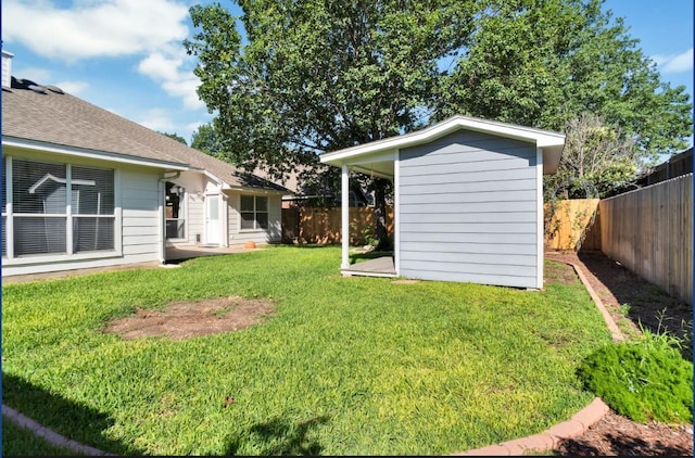 3115 Sable Xing, San Antonio, TX 78232 - fenced backyard with a shed