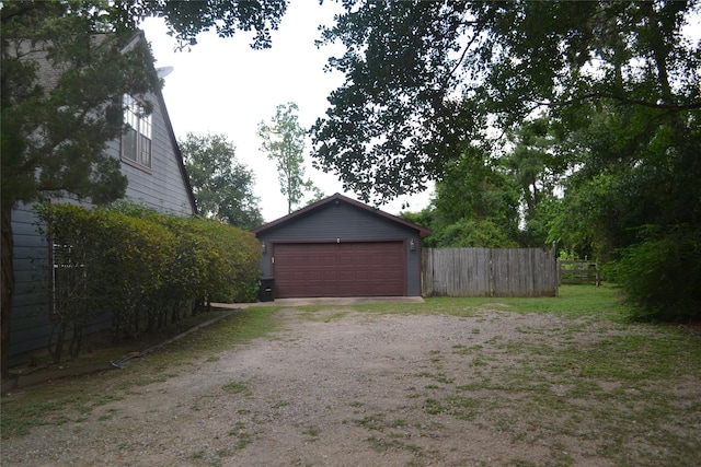 11014 Indian Trails Dr, Tomball, TX 77375 - view of detached garage