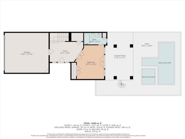 709 Lester St, Houston, TX 77007 - view of home floor plan