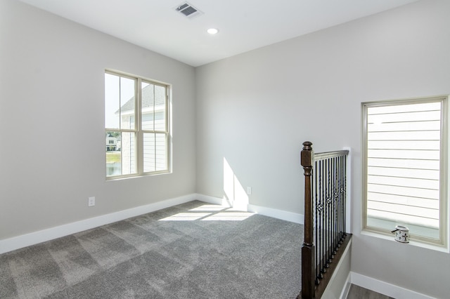4910 Wunder Way, Houston, TX 77069 - spare room featuring carpet flooring and recessed lighting