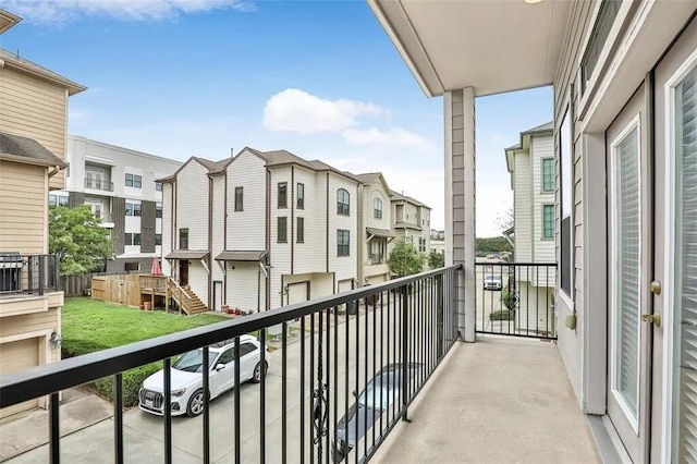 3204 Garden Oaks Vw, Houston, TX 77018 - balcony with a residential view