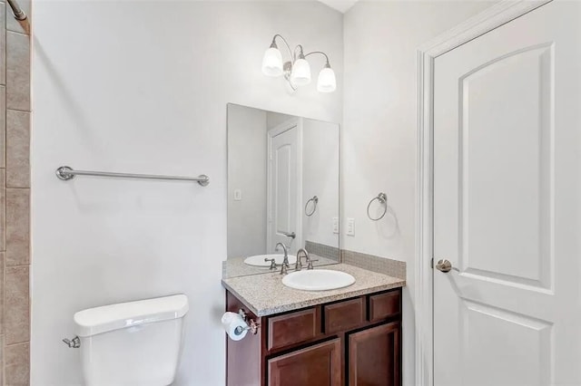 3204 Garden Oaks Vw, Houston, TX 77018 - bathroom featuring vanity and toilet