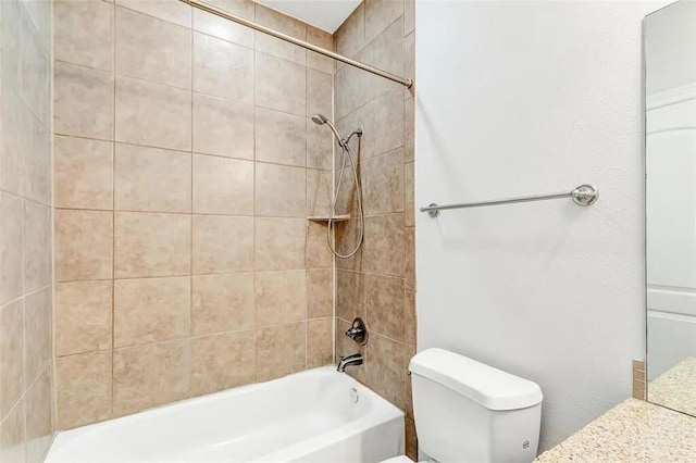 3204 Garden Oaks Vw, Houston, TX 77018 - full bathroom featuring toilet and bathtub / shower combination
