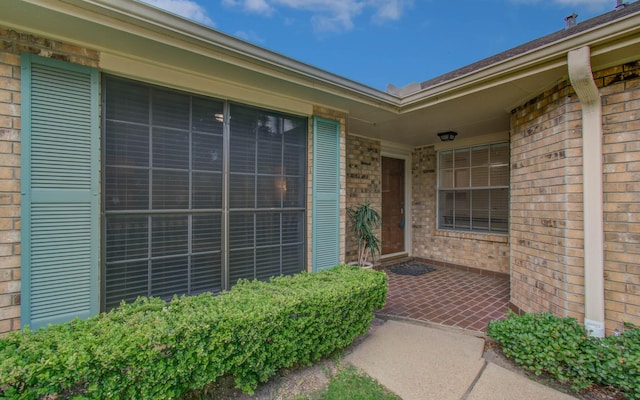 3618 Teakwood Ln, Pearland, TX 77584 - property entrance with brick siding