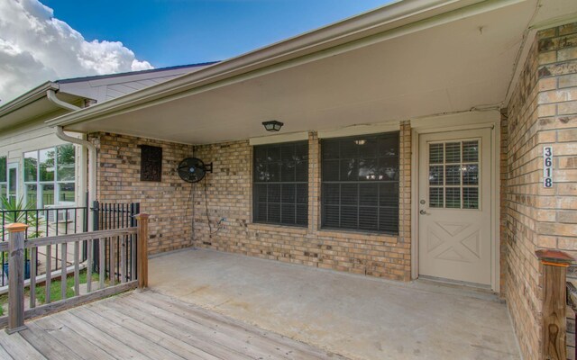 3618 Teakwood Ln, Pearland, TX 77584 - view of deck