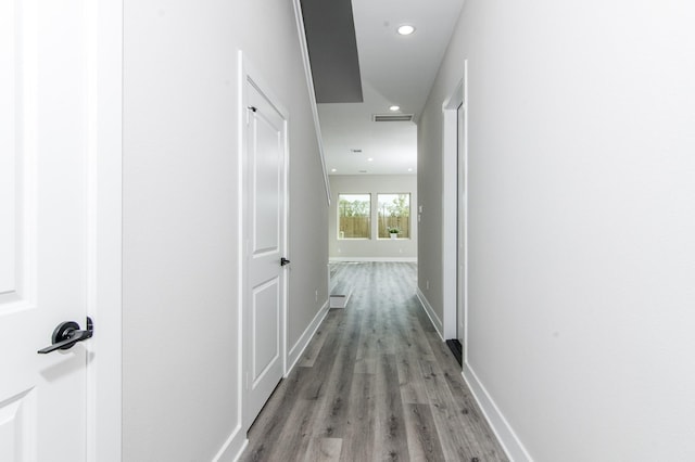 15034 Wunderlust Ln, Houston, TX 77069 - hall with light wood finished floors and recessed lighting