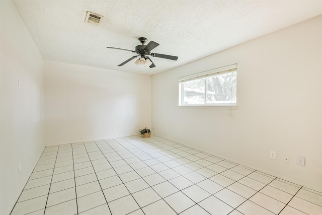 11611 Old Telegraph Rd, Houston, TX 77067 - empty room with a textured ceiling and ceiling fan