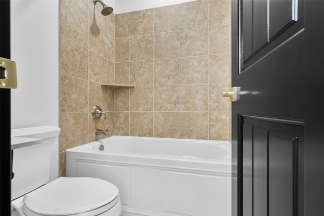 2523 Watts St, Houston, TX 77030 - full bathroom featuring toilet and washtub / shower combination