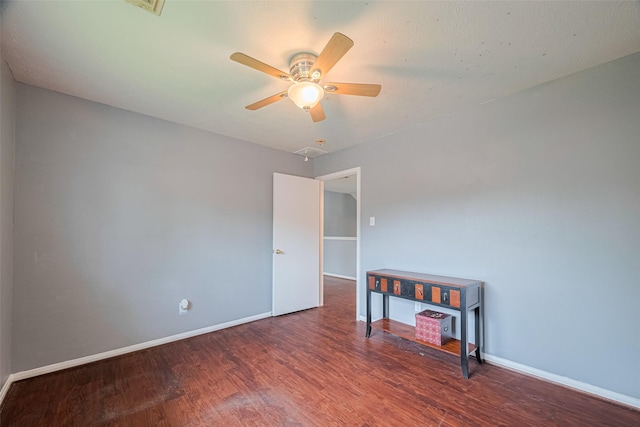 16410 Great Frst, Humble, TX 77346 - unfurnished room featuring wood finished floors and a ceiling fan