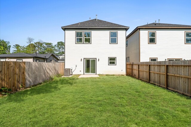 7407 Cora St, Houston, TX 77088 - back of house featuring a fenced backyard
