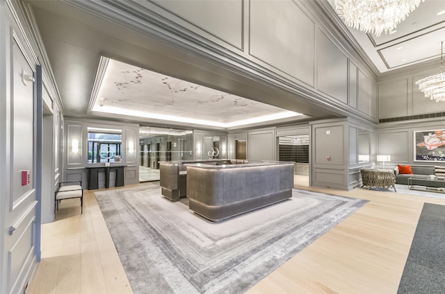 5100 San Felipe St Unit 353, Houston, TX 77056 - lobby featuring a decorative wall and crown molding