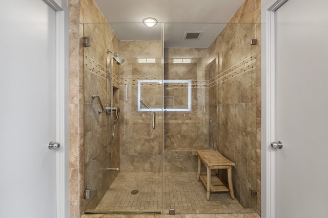 5100 San Felipe St Unit 353, Houston, TX 77056 - full bathroom featuring a shower stall