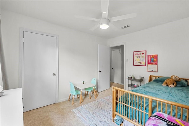 431 Shadow Creek Dr, El Lago, TX 77586 - carpeted bedroom featuring ceiling fan