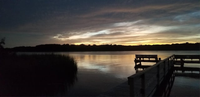 1015 Devonport Ln, Seabrook, TX 77586 - dock featuring a water view