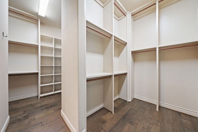 4314 Madera Creek Ln, Katy, TX 77494 - spacious closet featuring dark wood finished floors