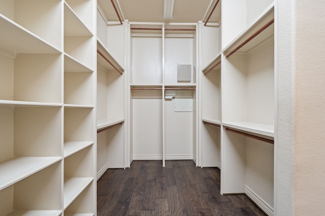 4314 Madera Creek Ln, Katy, TX 77494 - walk in closet featuring dark wood-type flooring