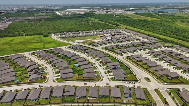 2426 Gentle Breeze Ln, Baytown, TX 77523 - aerial view of property and surrounding area with a nearby body of water and nearby suburban area