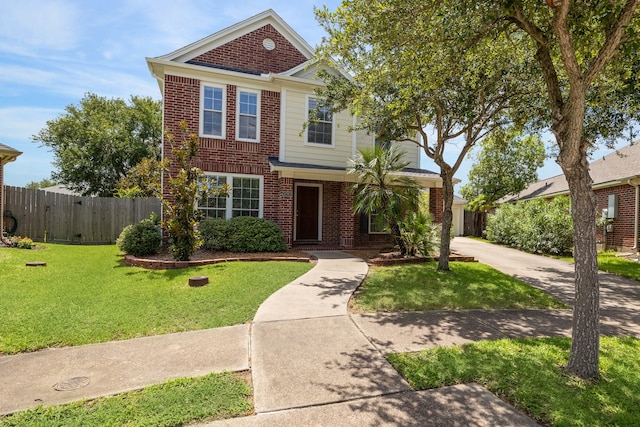 3282 Bend Cove Ct, League City, TX 77573 - view of front of house with brick siding