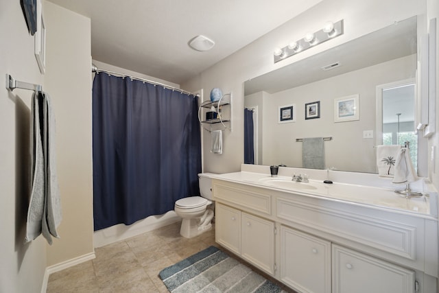 3282 Bend Cove Ct, League City, TX 77573 - bathroom featuring vanity and tile patterned floors