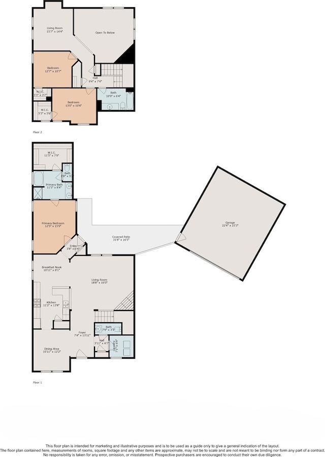 3282 Bend Cove Ct, League City, TX 77573 - view of floor plan / room layout